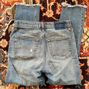 Abercrombie and Fitch High Rise Slim Ankle Jeans